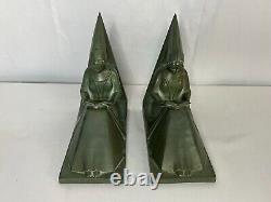2212908 Le Verrier (max), Pair Bookkeepers Women Middle Ages Circa 1930