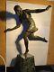 Ancient Art Deco Bronze Woman