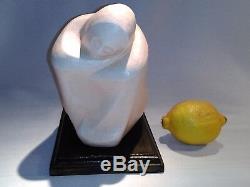 Ancient Sculpture Young Oriental Woman With White Veil Melancholy
