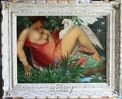 André Pierre Lupiac, Painting, Painting, Mythology, Art Deco, Woman, Eroticism