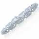Art Deco 2.30 Ct Diamond Artist Bracelet For Women 14k White Gold On D / Vvs1