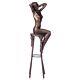 Art Deco Bronze Sculpture Of A Nude Woman On A Stool After Demetre Chiparus