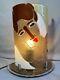 Art Deco Murano Style Table Lamp With Vintage Nude Woman Decor Chic Decor