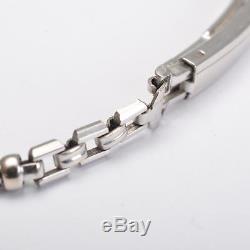 Art Deco Watch Bracelet For Women, Platinum With Diamonds, Waltham USA