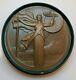 Art Deco Woman Medal Pierre Turin Insurance Providence French Art Medal