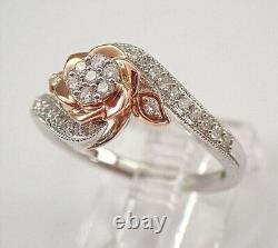 Art deco engagement ring for women, round cut 2 carats, gold plated