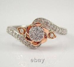 Art deco engagement ring for women, round cut 2 carats, gold plated
