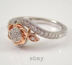 Art deco engagement ring for women, round cut 2 carats, gold plated