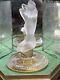 Beautiful Marquise Molines 1930s Art Deco Woman & Glass Perfume Bottle