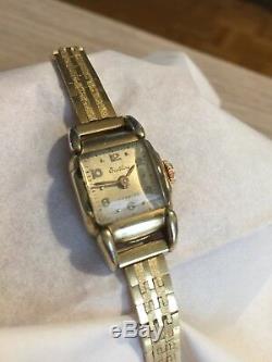 Breitling Incabloc Gold Plated Watch, Lady, 50's