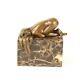 Bronze Modern Art Deco Statue Sculpture Erotic Nude Woman Sleeping Dssl-82