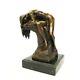 Bronze Modern Art Deco Statue Sculpture Erotic Nude Woman Sleeping Dstm-116