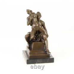 Bronze Modern Marble Art Deco Statue Sculpture Erotic Nude Woman Male Dskf-66