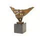 Bronze Modern Marble Art Deco Statue Sculpture Woman Dancer Abstract Dskf-36
