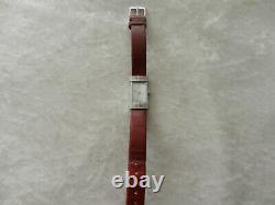 Burberry BU4550 Swiss Art Deco Style Tank Bracelet Watch with Diamonds