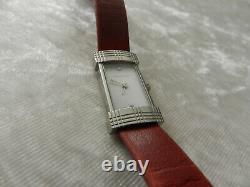 Burberry BU4550 Swiss Art Deco Style Tank Bracelet Watch with Diamonds