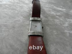 Burberry BU4550 Swiss Art Deco Style Tank Bracelet Watch with Diamonds