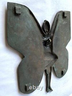 Butterfly Woman. Art Deco Bronze. 1920s