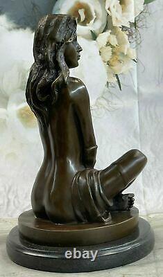 Collection Art Deco Sculpture Nude Woman Female Body Bronze Statue Figure