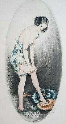 Curiosa Women Low Gravure Driani Erotica Erotic Elegante Art Deco 41x20cm Xx°