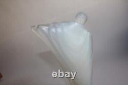 Edmond Etling nude woman draped Opalescent glass Art Deco Lucile Sevin (51555)