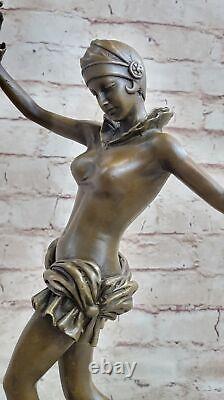 Exceptional Art Deco Chiparus Dancer Bronze Decoration Sale Deal