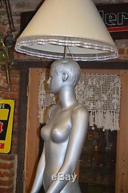 Floor Lamp Mannequin Woman