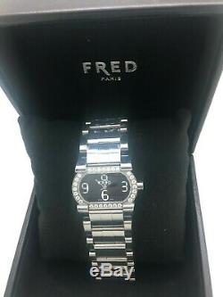 Fred Diamonds Love Oval Style Modern Art Deco Move One Watch