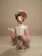 Half Figurine 1920 Porcelain Woman Sculpture Half Doll Statuette Art Deco