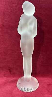 Hoffmann Woman Nude Erotic Pin-up Naked Woman Nude Erotic Sculpture Statue Art Deco