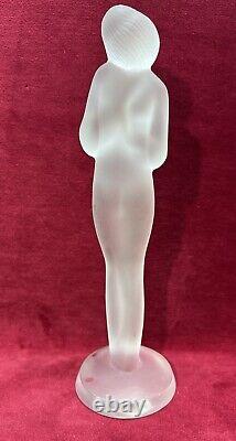 Hoffmann Woman Nude Erotic Pin-up Nude Female Erotic Sculpture Statue Art Deco