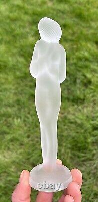 Hoffmann Woman Nude Erotic Pin-up Nude Female Erotic Sculpture Statue Art Deco