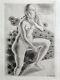 Kiyoshi Hasegawa Gravureeau Strong Etching Original 1929 Art Deco Nude Woman
