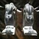 Lalique Greenhouse Pair Delivers Naked Woman Art Deco In Good Condition