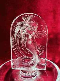 Lalique Women Lady Nude Erotic Art Deco Ring Holder Baguier