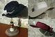 Lot 3 Beautiful Chic Hats Lady Woman Art Deco Old Clean Handmade Nice Hat
