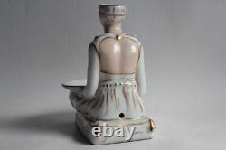 Nightlight Porcelain Perfume Burner Art Deco Woman (63243)