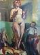 Oil On Canvas Circa 1940 Nude, Janine Marca, Clean Hand