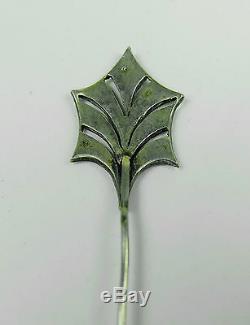 Old Jewelry Hairpin Silver Art Deco Vintage 30's
