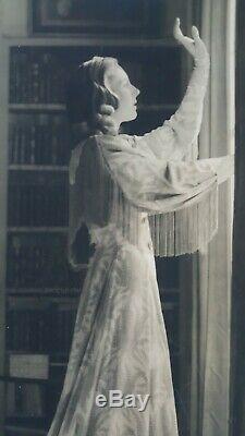 Original Photography Laure Albin Guillot Elegant Woman Art Deco 1930 Xxth