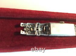 Platinum Art Deco Watch Set With Diamonds Sold In The State, 13.25 G