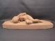 Proof Statue Terracotta Art Deco Naked Woman Sleeping Signed Daniel D. 1930