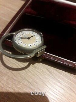 Rare And Superb Handbag Watch The Emerald Lausanne Swiss Art Deco Watch