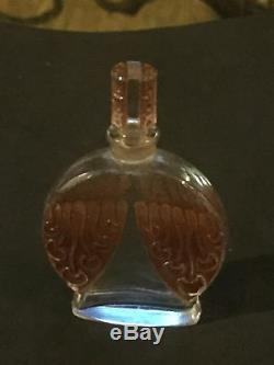 Rare Beautiful Art Deco Bottle 1920 Always Me Corday With Orange Patina