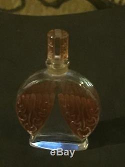 Rare Beautiful Bottle Art Deco 1920 Toujours Moi Corday With Patina Orange