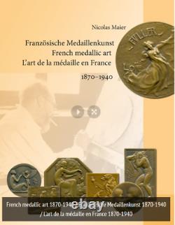 Rare Bronze Medal Pierre Turin Art Deco Exhibition Paris 1925