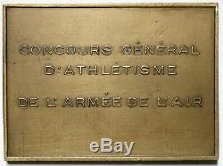 Rare Plate, Art Deco Medaille 1930 Army Of Air, By Raymond Delamarre, Female