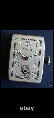 Rolex Vintage Watch, Art Deco Style, Circa 1930