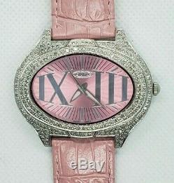 Rose 1.5 Carat Fine Jewelry Diamond Watches. Genuine Genuine Diamonds. Swiss