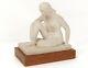 Sculpture Plaster Young Woman Nude Mainguy Art Deco Twentieth Century